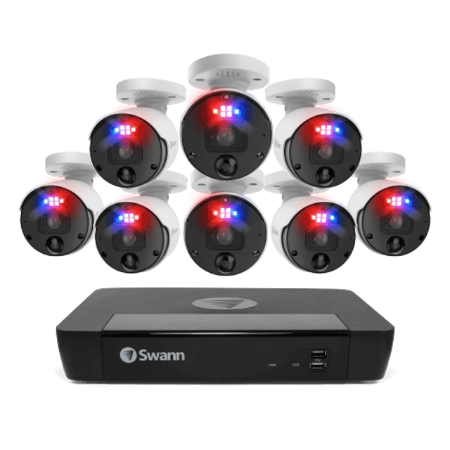 8 Channel 4K Ultra HD NVR Security System
