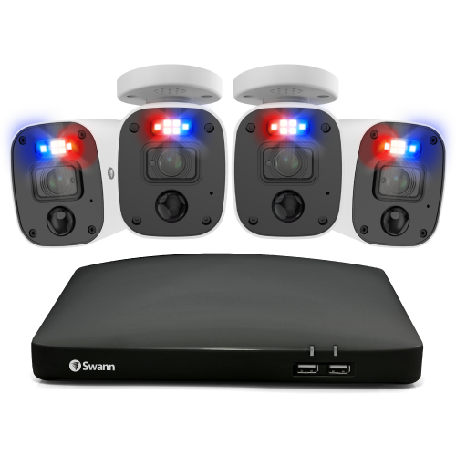 監視カメラ　Swann Smart Security System 1080P Swann DVR 1080p HD 8-Channel Security Camera System with