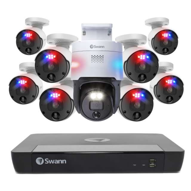 美品 Swann 4K NVRカメラ SONHD-887MSFB-JP 2セット 美品 Swann 4K NVRカメラ SONHD-887MSFB-JP 2セット Amazon.co