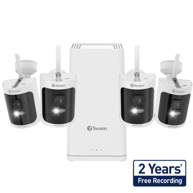 4 Camera 8 Channel 12MP Professional Professional NVR