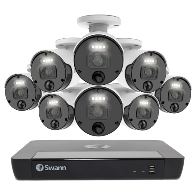 Master Series 4K HD 8 Camera 16 Channel NVR Security System