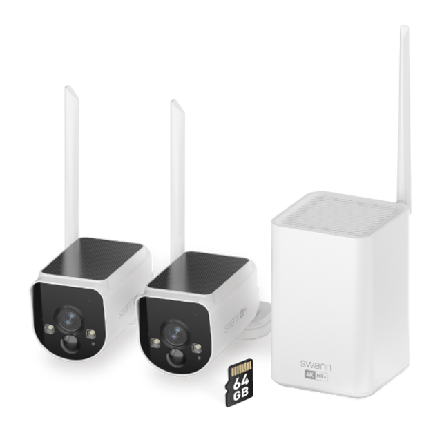 その他 Swann 4K Floodlight Security Camera Swann 4K Floodlight Security Camera Outdoor 1-Camera