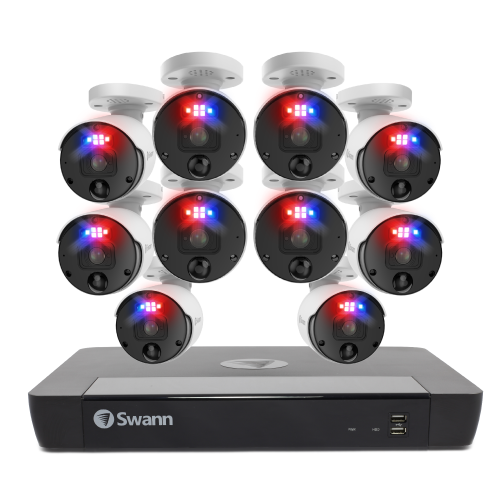 10 Camera 16 Channel 12MP Pro Professional NVR Security System