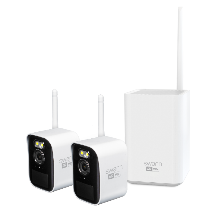 Swann MaxRanger4K™ Mini Long-Range Wireless Security System with 2