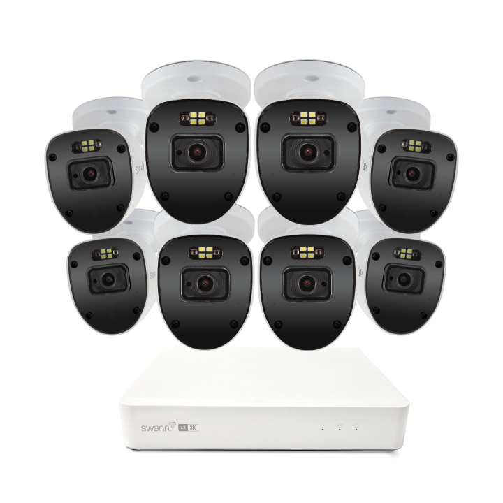 AdvancedX™ Wired NVR Security System with 24/7 Recording