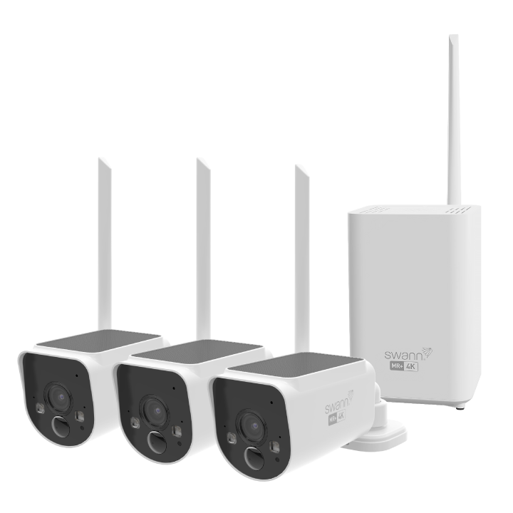 MaxRanger4K™ Solar 3 Camera Security System with Longest Range