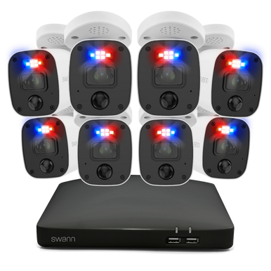 Home 8 Camera 8 Channel 4K Ultra HD DVR 1TB HDD Security System