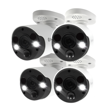 4K Bullet with Face Recognition / Spotlights / 2-Way Audio IP