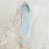 Adora
'Eternal' bridal collection
Romantic mesh flats with floral beading
Hand beaded and embroidered
Swiss dot beaded effect across the sides
Soft and comfortable modern glass slippers
Silk piped
Almond toe
Ivory color
Imported silk upper
Flat
Handmade
Imported 'something blue' leather lining
Imported leather sole
Heavy padding for all-day comfort
Sizing runs true to size