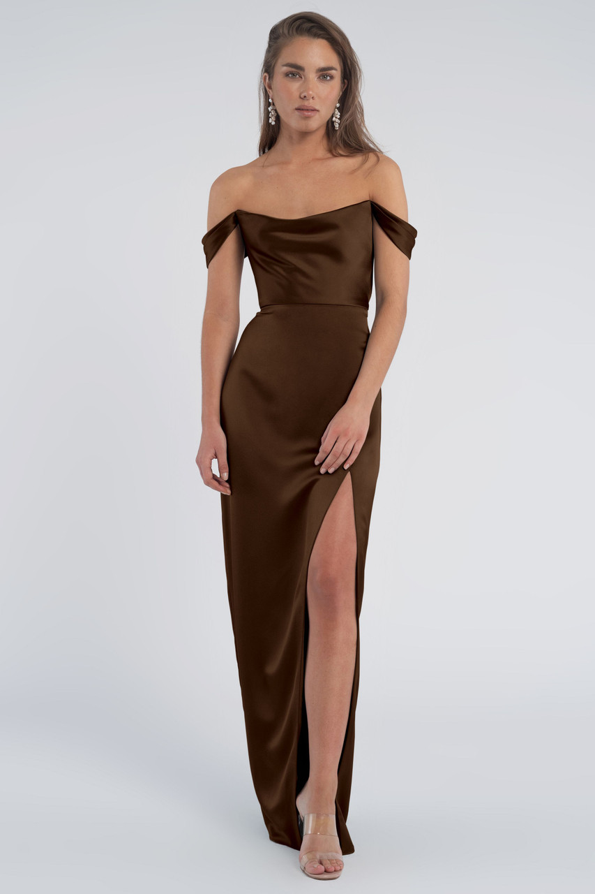 Lux Collection Dress (Luminous Brown)