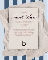 Say Yes Before Everyone Else: Your Guide to the Fall 2026 Trunk Shows at Bridal by Lori