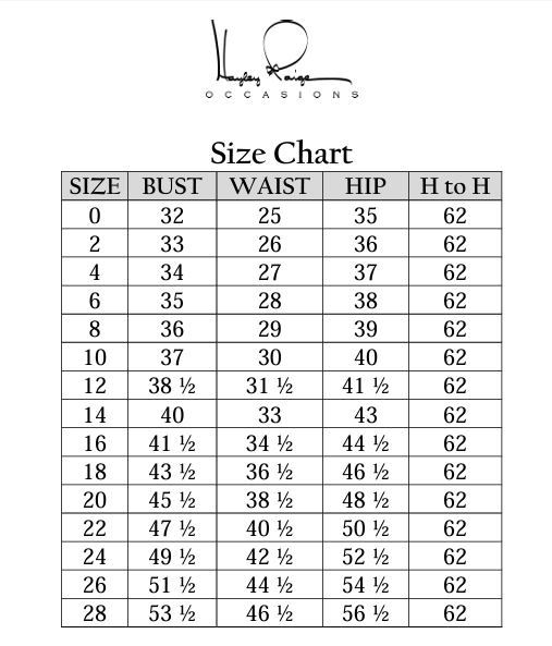 Size Charts