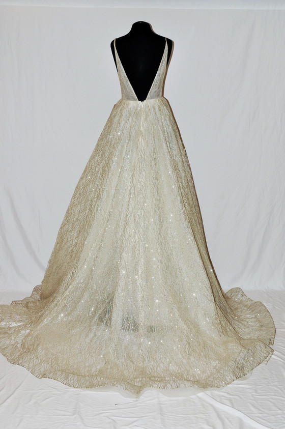 jewellery for rose gold dress Rose Gold Hand Embroidered Lehenga Set With Dupatta main image 0