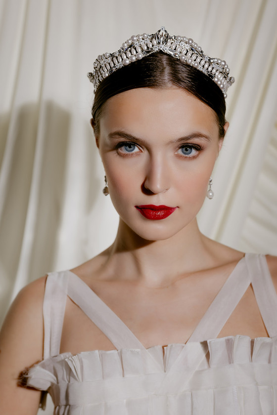 MARIA ELENA HEADPIECES ME MERRITT - Bridals by Lori display picture 3