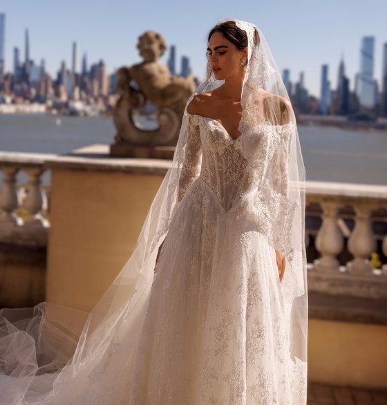 knee length dresses for ladies used Eve of Milady 4426 Wedding Dress main image 1