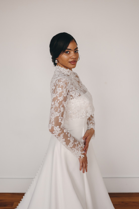 Lori Allen Online Exclusive - Zinnia Jacket - Bridals by Lori