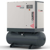 FS-Curtis NXV15T 20 HP variable speed tank mounted rotary screw air compressor