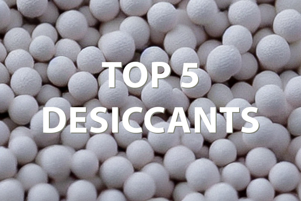 Top Five Desiccants for Drying Compressed Air