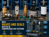 Why Valves and Seals Matter in Compressed Air Systems