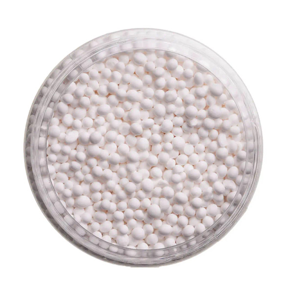 BASF Selexsorb CD 3/16" Desiccant Beads. Shown in bowl.