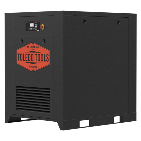 Toledo Tools TT5 5 HP tankless rotary screw air compressor