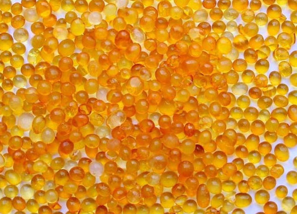 Silica Gel Yellow / Orange Indicating Beads 55 lb Bag