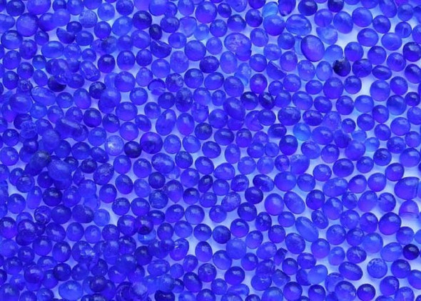 Silica Gel Blue Indicating 1-3mm Beads 55 lb Bag