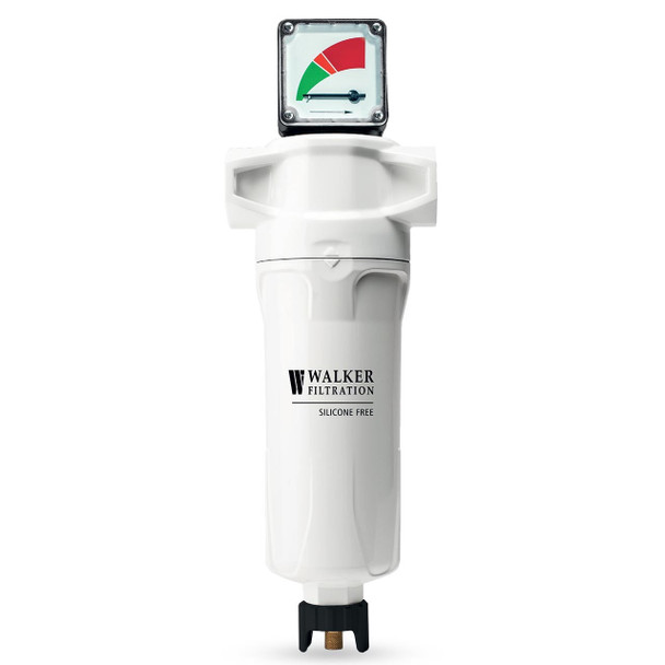 Walker Filtration SF0032 Silicone Free 3/8" compressed air filter housing Walker Filtration SF0032 Silicone Free 3/8" compressed air filter housing