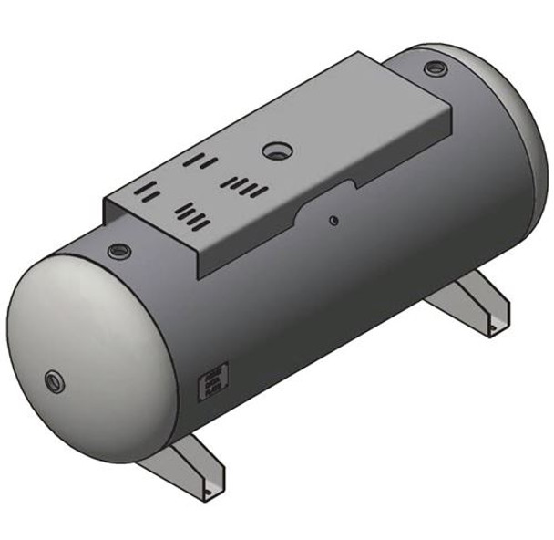 Samuel A10026 horizontal air receiver tank