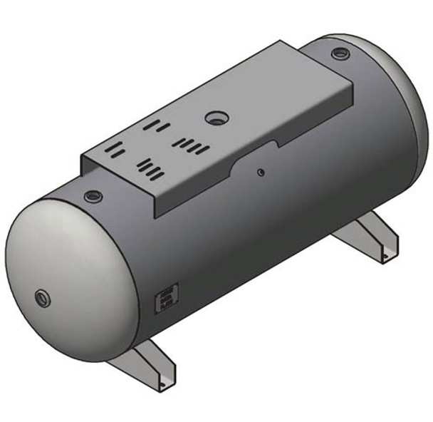 Samuel A10028 horizontal air receiver tank