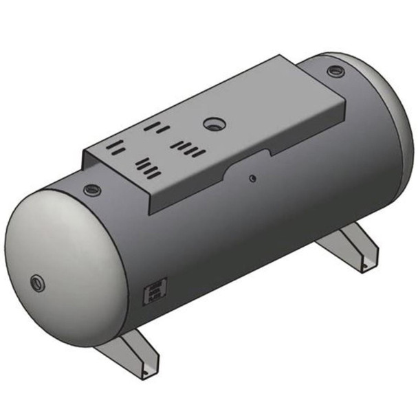Samuel A10036 horizontal air receiver 200 gallon tank. Includes top plate and saddle legs. Samuel A10036 horizontal air receiver 200 gallon tank. Includes top plate and saddle legs.
