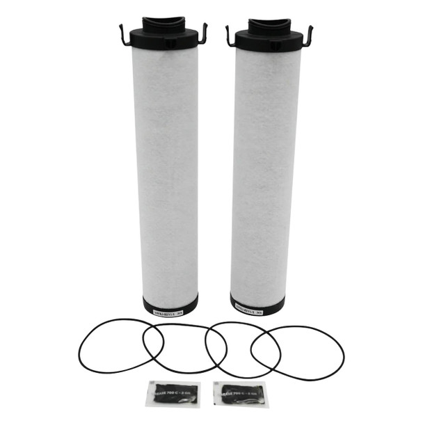 Keltec ADFK3-REV1 air dryer filter kit. Includes two filters, four O-rings, and two grease packets.