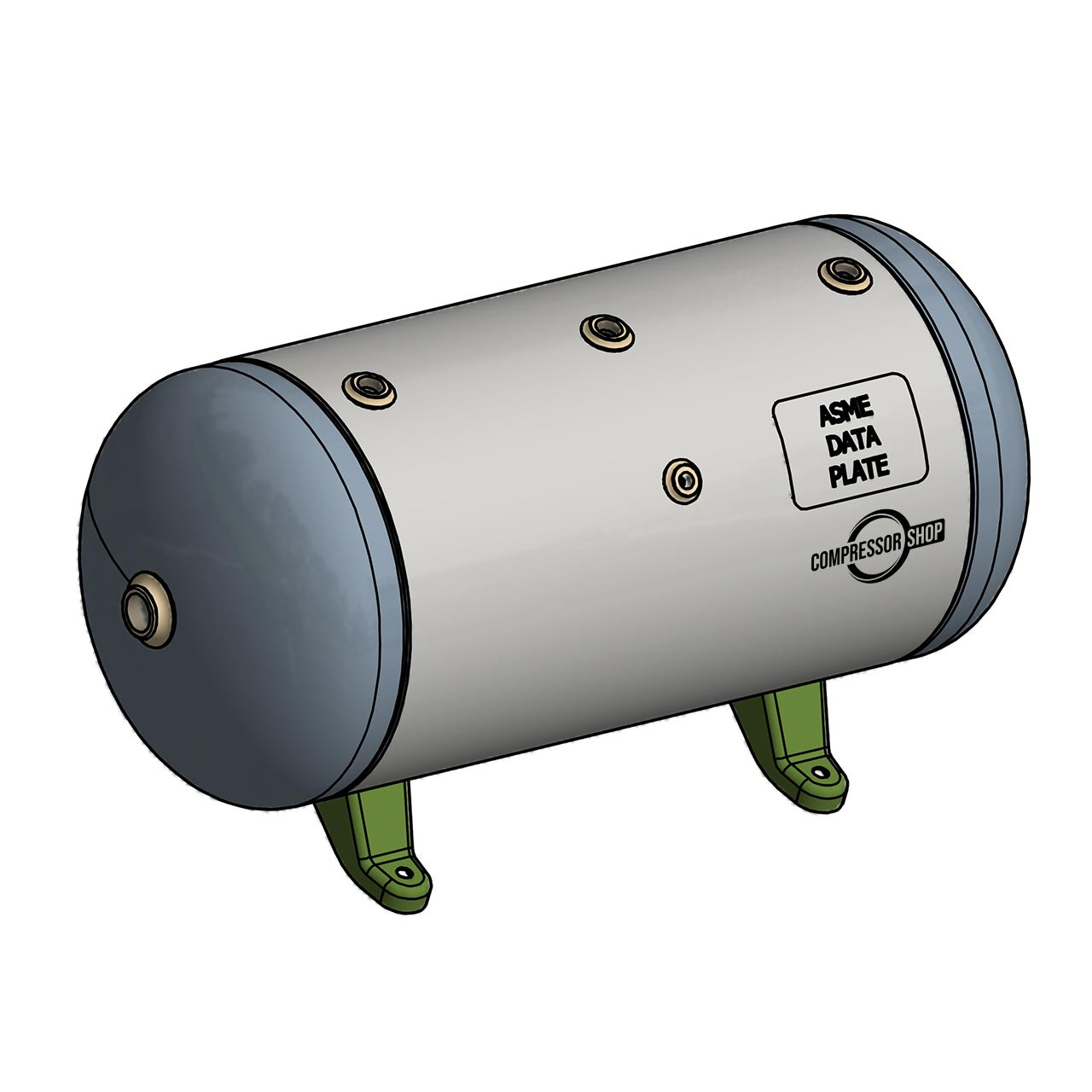 Sizing an Air Receiver Tank for Compressed Air Compressor Shop