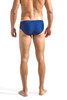 ST33LE Relay Side Mesh Swim Brief | Blue Glass ST-8003-BUGL - Mens Swim Briefs - Rear View - Topdrawers Swimwear for Men
