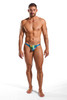 Cocksox Swim Thong | Florida Keys CX22PR-FLKY - Mens Swim Thongs - Front View - Topdrawers Swimwear for Men
