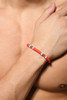 Andrew Christian Beach Bracelet 8693-RD Red - Mens Bracelet Jewellery - Front View - Topdrawers Jewellery for Men
