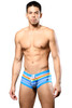 Andrew Christian Retro Mesh Swim Trunk 7890-MU Multicolour - Mens Swim Trunk Swimsuits - Front View - Topdrawers Swimwear for Men
