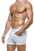 Modus Vivendi Jean Shorts 05062-WH White - Mens Shorts - Side View - Topdrawers Clothing for Men
