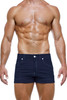 Modus Vivendi Jean Shorts 05062-MAR Marine - Mens Shorts - Front View - Topdrawers Clothing for Men
