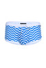 Andrew Christian Waves Swim Trunk 7910 - Mens Swim Trunks - Garment View - Topdrawers Swimwear for Men
