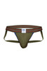 Bike Mesh Jockstrap BAS305OLV Olive - Mens Athletic Supporter Jockstraps - Garment View - Topdrawers Underwear for Men
