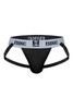 Bike Classic Jockstrap BAS303BLK Black - Mens Athletic Supporter Jockstraps - Garment View - Topdrawers Underwear for Men
