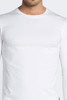 Punto Blanco Basix Long-Sleeve T-Shirt | White | 5338520-000  - Mens T-Shirts - Front View - Topdrawers Clothing for Men
