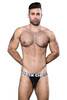 Andrew Christian Almost Naked Mesh Jock | Black 92673 - Mens Jockstraps - Front View - Topdrawers Underwear for Men
