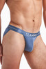 Teamm8 Icon Sport Brief | Slate | TU-BFICON-SLT  - Mens Briefs - Side View - Topdrawers Underwear for Men


