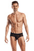 Cocksox Mesh Sports Brief | Nero | CX76ME-NERO  - Mens Briefs - Front View - Topdrawers Underwear for Men
