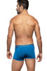 Garçon Blue Bamboo Trunk | GM21-BLUE-TRUNK  - Mens Boxer Briefs - Rear View - Topdrawers Underwear for Men
