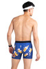 Saxx Volt Boxer Brief | Fresh Catch Navy | SXBB29-CNF  - Mens Boxer Briefs - Rear View - Topdrawers Underwear for Men
