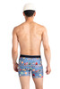 Saxx Volt Boxer Brief | Take A Hike Blue | SXBB27-TAH  - Mens Boxer Briefs - Rear View - Topdrawers Underwear for Men

