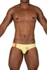 Private Structure 2-Pack PRD Bikini | Peace & Happy | EPUT4384-NVYL  - Mens Briefs - Front View - Topdrawers Underwear for Men
